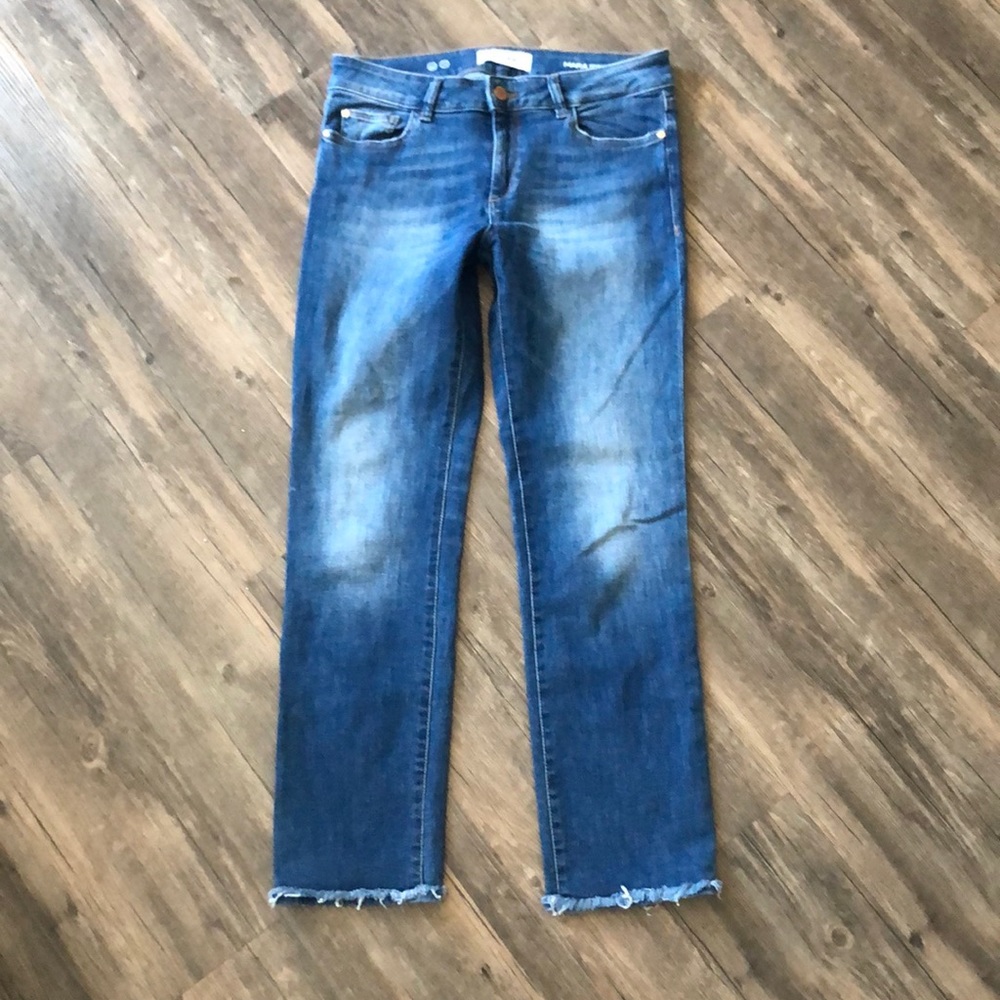 DL 1961 Mara Intersculpt Straight Ankle Jeans 27